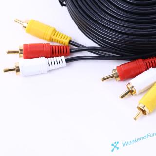 Cáp Av 3 Đầu Rca Cho Dvd Tv
