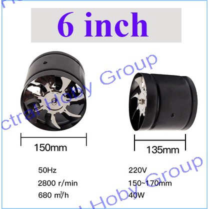 Quạt sắt hút mùi 7inch 8inch 50w 80w 100w sơnphòng tắm nhà bếp kitchen bathroom exhaust fan