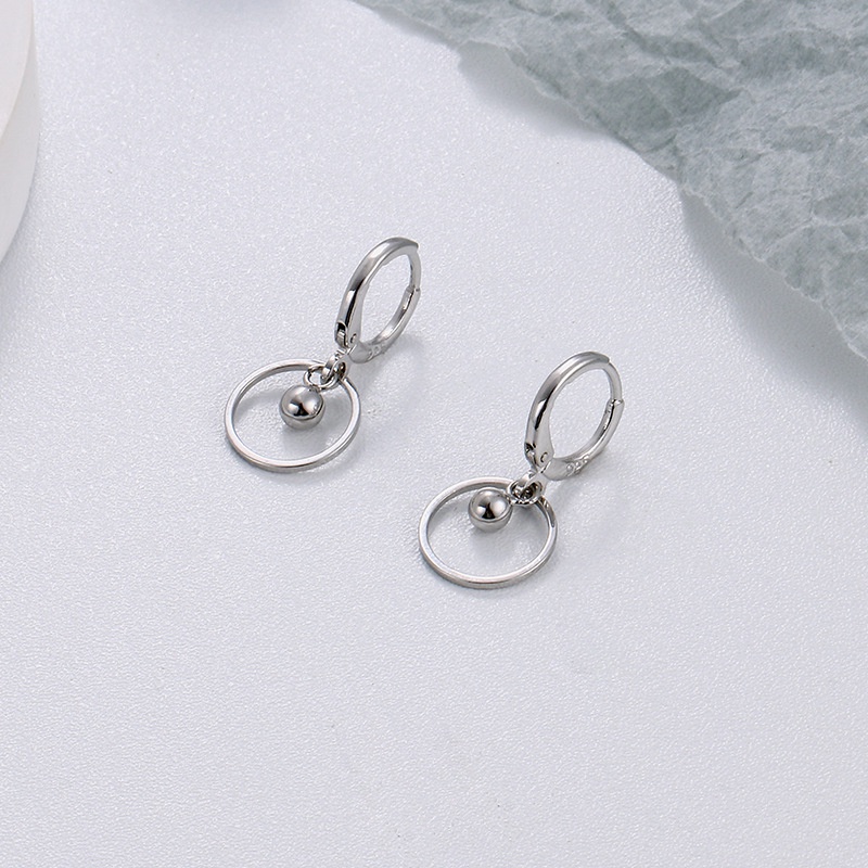 Bông Tai Hình Tròn Nhỏ Thông Minh Thời Trang Xuân Hè Cho Nữ F779