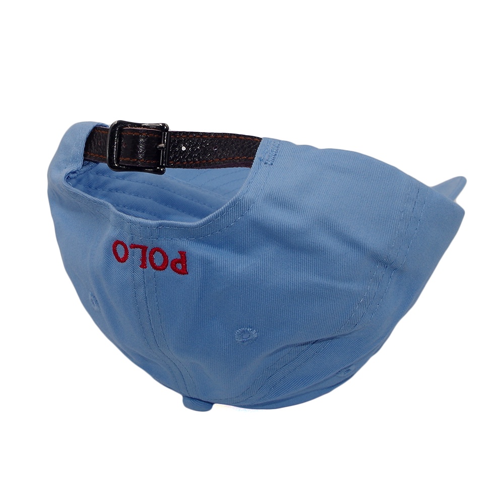 Mũ Lưỡi Trai Bóng Chày Polo Dây Da Thêu Hình Ngựa Pony Rider Có Thể Điều Chỉnh