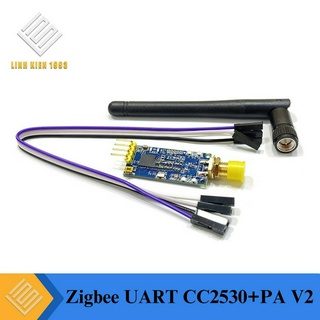 Mạch cc2530 thu phát RF Zigbee Uart 2.4g có anten