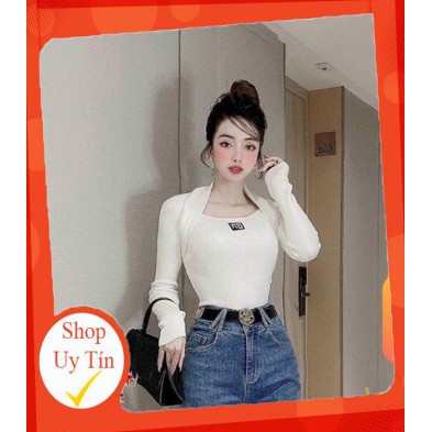 áo thun dáng ôm body - chất liệu len tăm cao cấp (mã 0032)