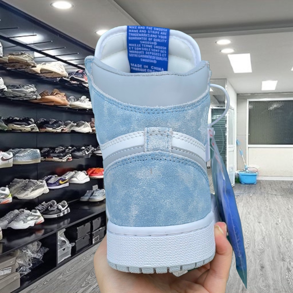 Giày 𝐉𝐨𝐫𝐝𝐚𝐧 Hyper Royal Hot Hit 2021 - Giày Thể Thao Sneaker Nam Nữ 𝐉𝐨𝐫𝐝𝐚𝐧 Cao Cổ Xanh Loang Full Bill Box