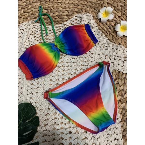 [Hàng Có Sẵn,Hình Thật] Bikini 2 mảnh 7 sắc (khách chọn mẫu vui lòng ibox  số mẫu)