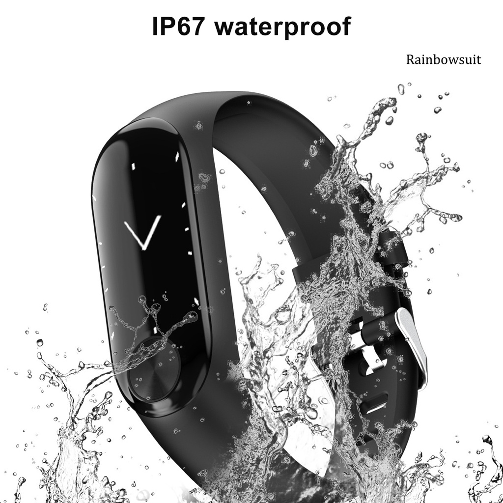 Vòng Đeo Tay Thông Minh Rb- Y10 Bluetooth 4.0 Chống Nước Có Thể Sạc