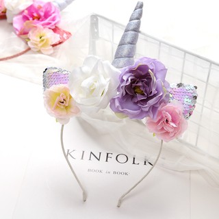 Bờm hoa Pony xinh xắn cho bé
