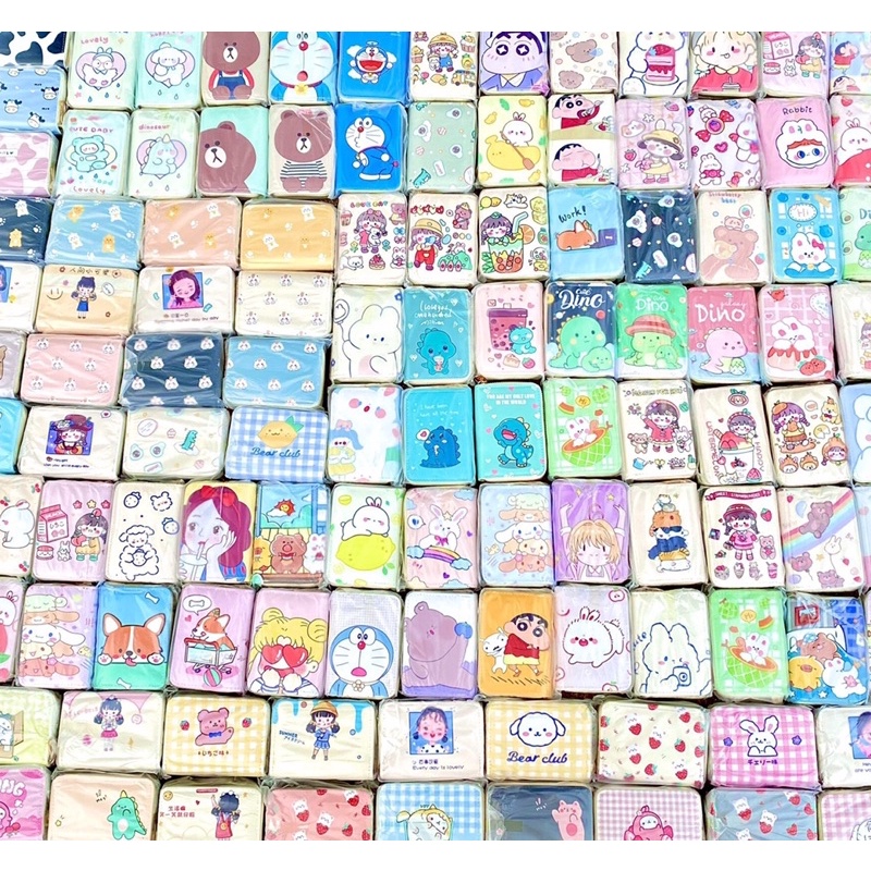 Ví Mini CuTe Dễ Thương Nhiều Mẫu 10 Ngăn Kéo Khoá