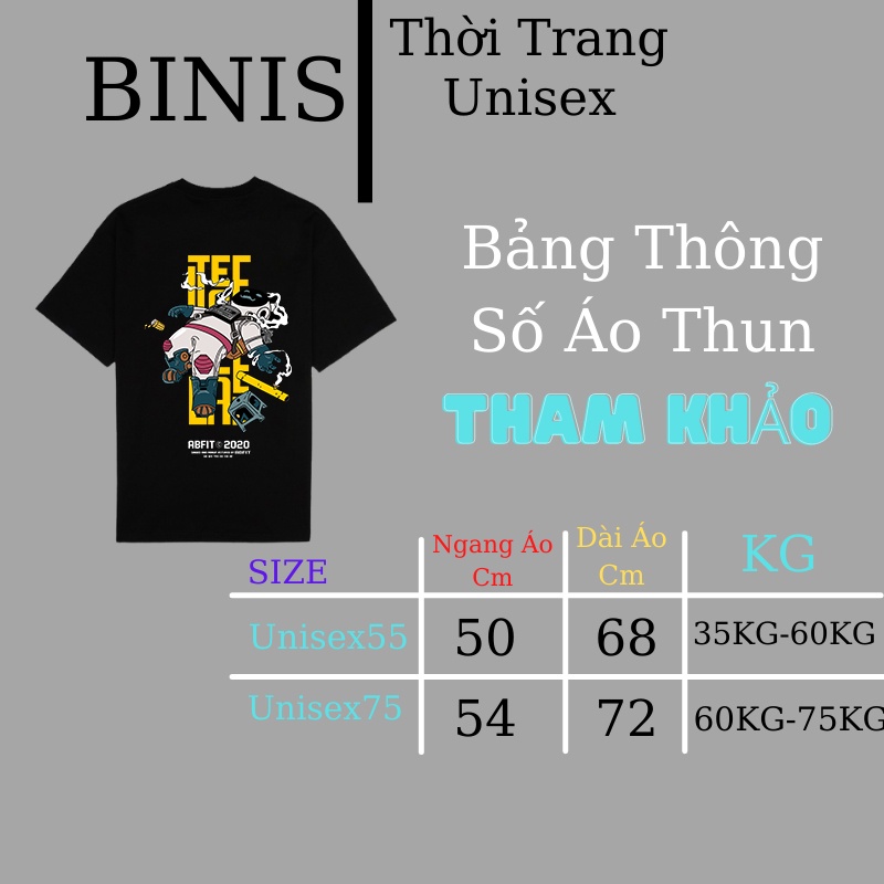 Áo Thun Tay Lỡ Unisex Form Rộng Nam Nữ Chất Vải Cotton Áo Phông Tay Lỡ Cổ Tròn Phong Cách Ulzzang BINIS | BigBuy360 - bigbuy360.vn