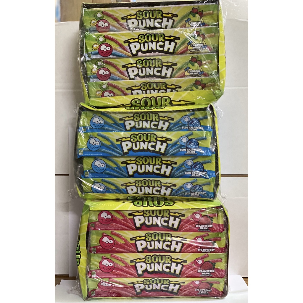 Kẹo dẻo trái cây Sour Punch - Mỹ