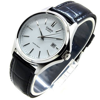 Đồng hồ đôi Casio chính hãng 1183, dây da