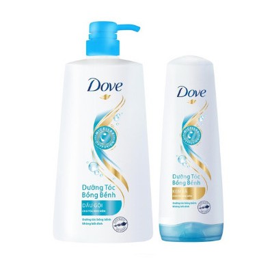 Bộ sản phẩm Dove Dưỡng Tóc Bồng Bềnh dầu gội 640g