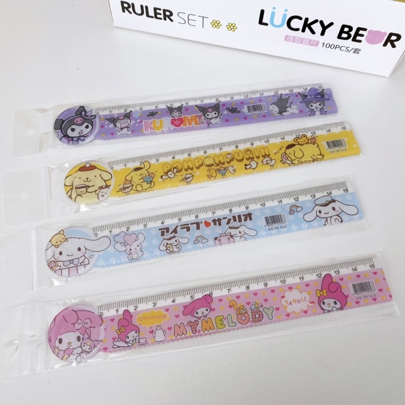 Thước kẻ Sanrio dài 15cm