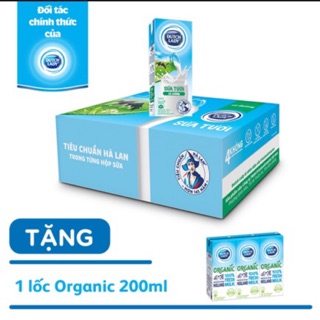 (Hà Nội) Sữa tươi tiệt trùng hà lan có đường (180ml )