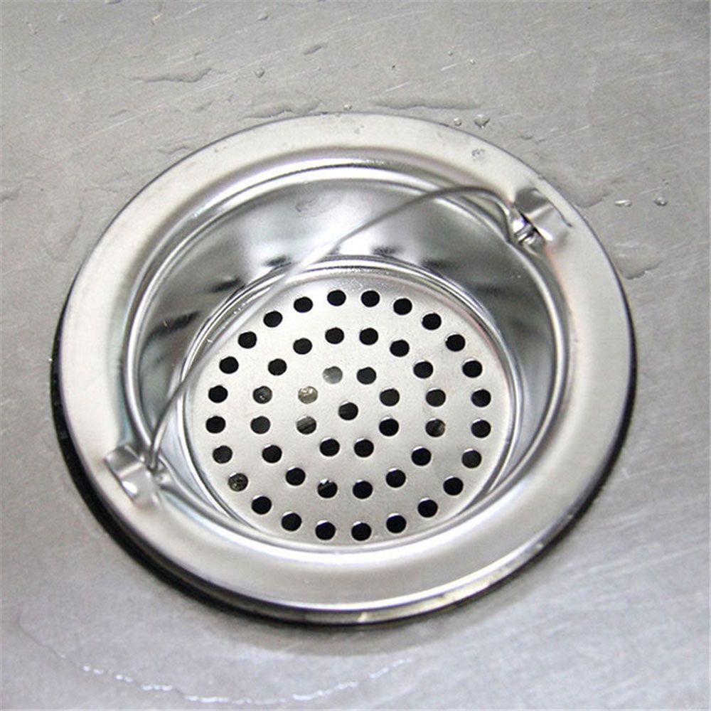 Nắp Lọc Rác Bồn Rửa Chén 2 Kích Thước Bằng Thép Không Gỉ Tiện Dụng
