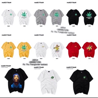 Combo sản phẩm áo make it rain cho khách