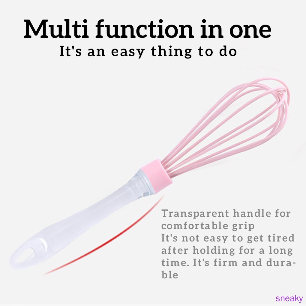 Dụng Cụ Đánh Trứng Bằng Silicone Tiện Dụng Cho Nhà Bếp