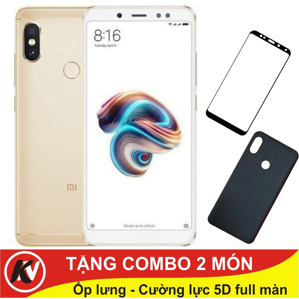 Điện thoại Xiaomi Redmi Note 5 Pro 32GB Ram 3GB + Ốp lưng + Cường lực 5D - Hàng Nhập khẩu | BigBuy360 - bigbuy360.vn