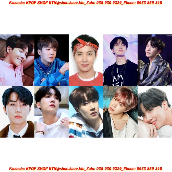 CARD IN FULL JHOPE BTS (NHIỀU MẪU)