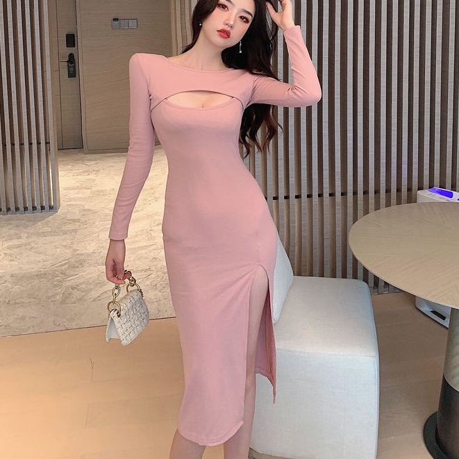 Đầm Dài Thiết Kế Mới Quyến Rũ Thời Trang Dành Cho Mùa Thu