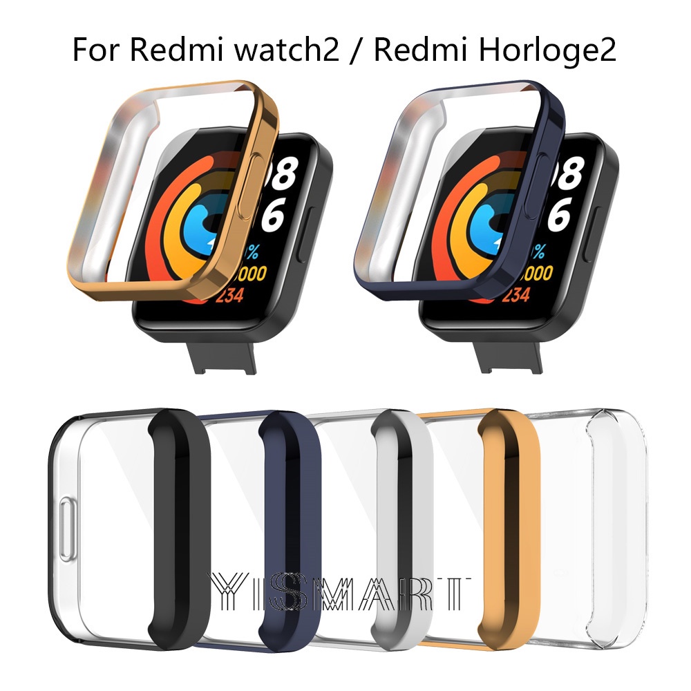 Ốp bảo vệ màn hình bằng TPU mềm cho Xiaomi Redmi Watch 2 Smartwatch