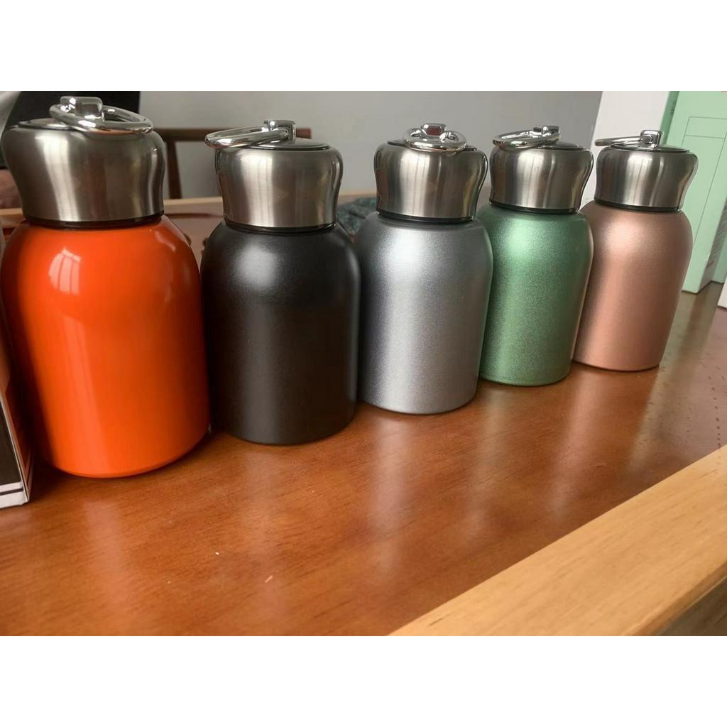 Bình Nước Giữ Nhiệt Caffe 300ml IONX 304 CÓ QUAI XÁCH .Thiết Kế Dễ Thương Tiện Dụng Mang Theo Du Lịch