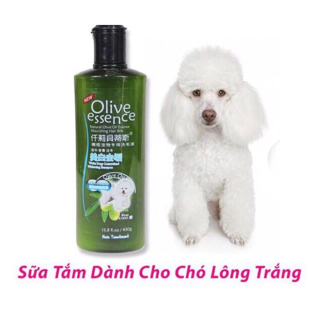 Sữa tắm Oliver cho Chó Mèo 450ml - Dưỡng lông khử mùi hôi