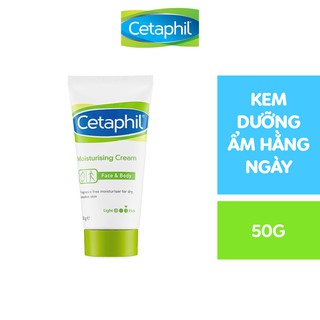 Kem dưỡng ẩm không gây kích ứng da Cetaphil Moisturizing Cream 50g