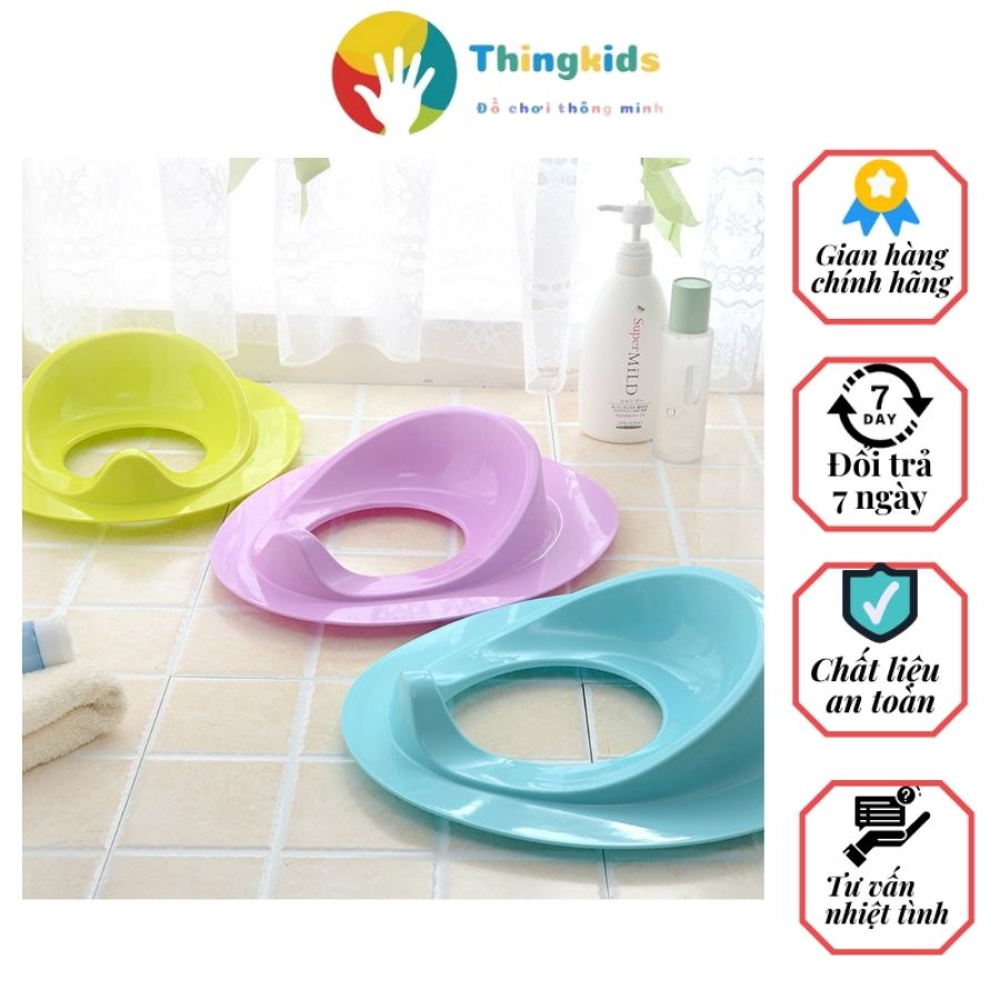 Bệ thu nhỏ bồn cầu cho bé tự đi tiểu - Thingkids