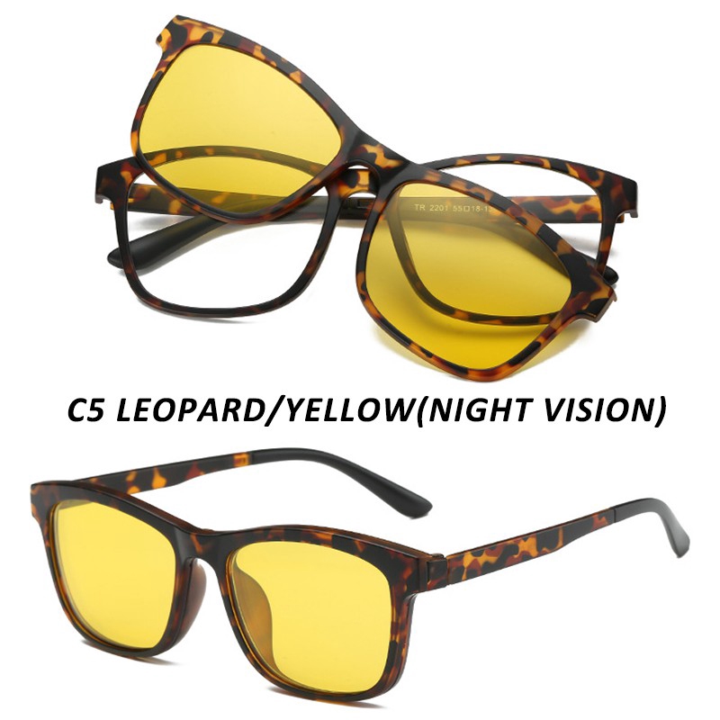 Kính đeo mắt phân cực TR-90 tầm nhìn ban đêm chất lượng cao dành cho nam/nữ
