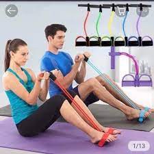 Dây Cao Su Tập Gym  FREESHIP  Dây Kéo Đàn Hồi Kháng Lực Ống Cao Su Đa Năng Tập Bụng, Thể Dục, Tập Gym Tập Bụng Tại Nhà