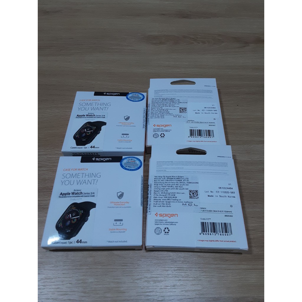 ốp spigen apple watch series 5 / 4 (44mm) Thin Fit [ chính hãng ]