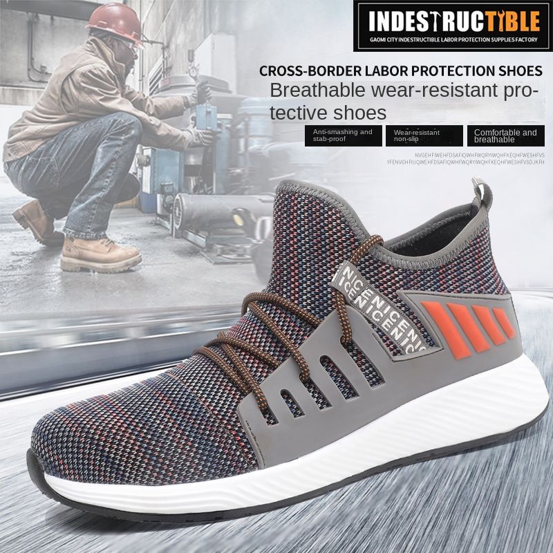 Giày Bảo Hộ Lao Động Chống Đâm Thủng Siêu Nhẹ Size 36~48