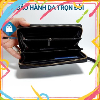 Ví da nữ cầm tay, bóp cầm tay nữ da pu nhiều ngăn