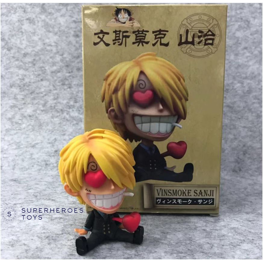 Mô hình zoro, sabo, sanji chibi