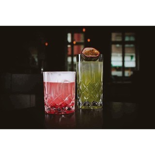 Bộ 18 cốc pha lê NACHTMANN - vân chéo
