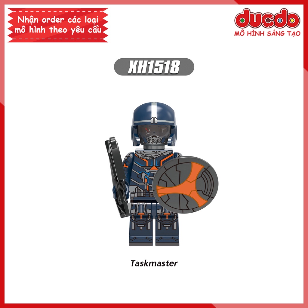 Minifigures các nhân vật trong Marvel Black Widow - Đồ chơi Lắp ghép Xếp hình Mini Mô hình Iron Man XINH X0289