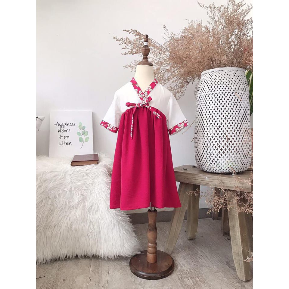 Đầm Hanbok cho bé