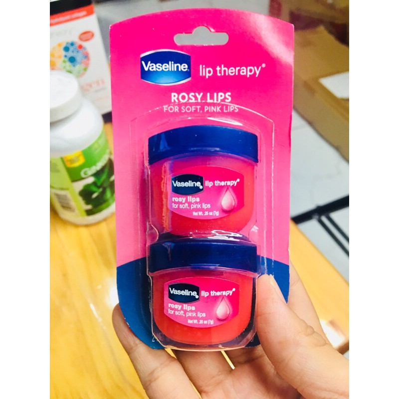 [Hàng Chính Hãng Mỹ] Son dưỡng môi Vaseline Lip 7g Bán lẻ từng hộp Chuyên Hàng USA-Hàng Giá Re(Hình ảnh do shop tự chụp)