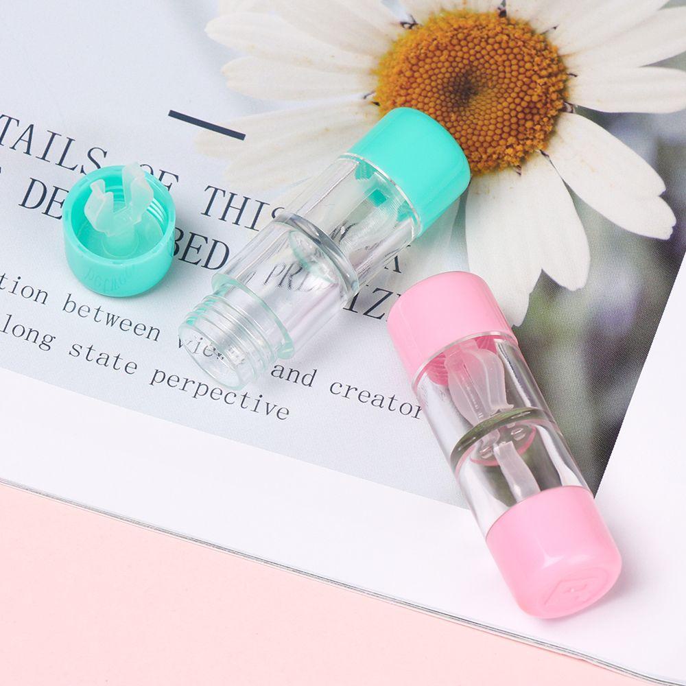 Hộp Đựng Kính Áp Tròng Bằng Nhựa Thời Trang Hiệu Kat1 Giá Đỡ