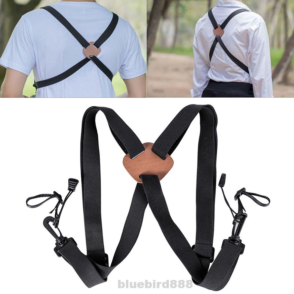 Outdoor Hiking Universal Quick Release Nylon Adjustable Size Golfer X Shaped Binocular Harness Strap