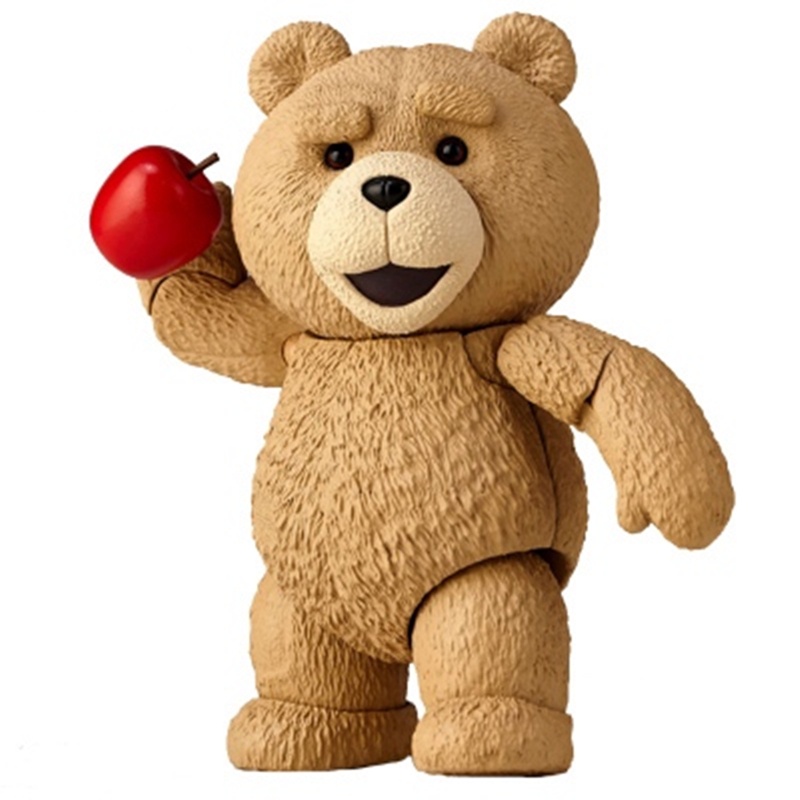 Mô Hình Đồ Chơi Gấu Teddy Bằng PVC Kèm Hộp Chính Hãng