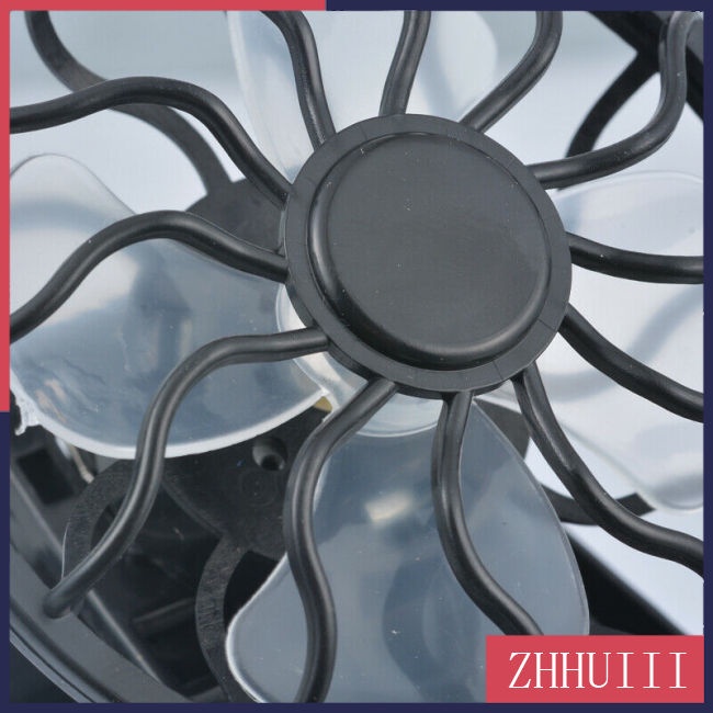 Quạt Làm Mát Kẹp Mũ Năng Lượng Mặt Trời Mini