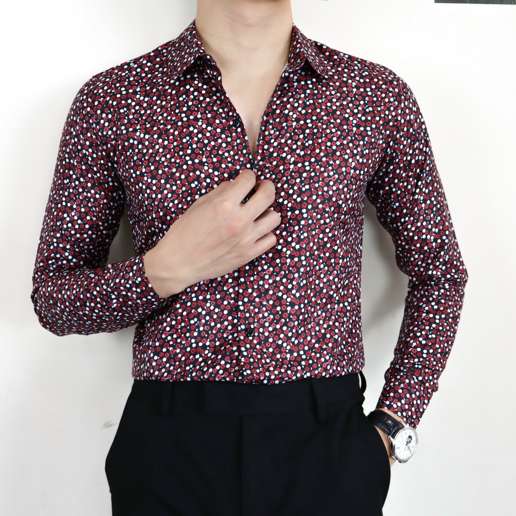 [SIÊU PHẨM]💥Áo sơ mi nam dài tay ❤️FREESHIP❤️ áo sơ mi kiểu hàn quốc họa tiết đẹp chất lụa thời trang | BigBuy360 - bigbuy360.vn