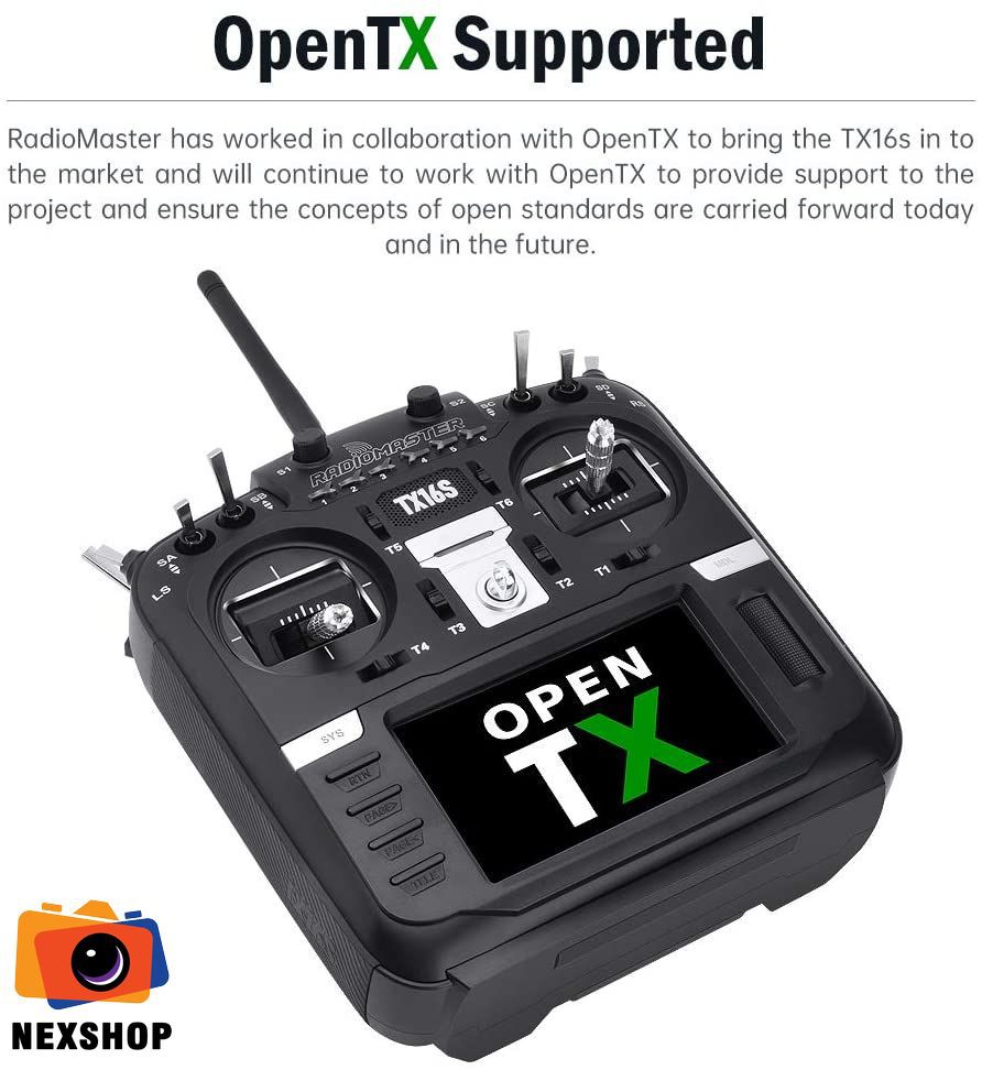 TAY ĐIỀU KHIỂN RADIOMASTER TX16S PHIÊN BẢN HS