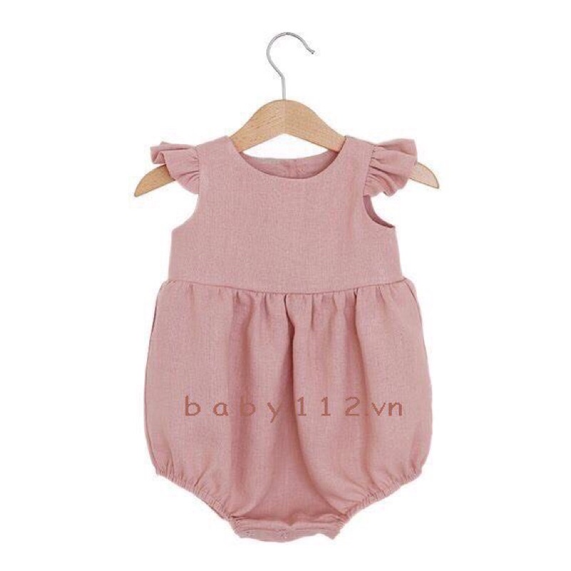 Áo liền quần bé sơ sinh kèm mũ, bodysuit bé sơ sinh kèm mũ, 3 tháng, 6 tháng, 1 tuổi, 2 tuôi