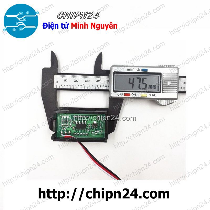 [1 CÁI] (A128) Module Đo Điện Áp DC 3 dây 0-30V