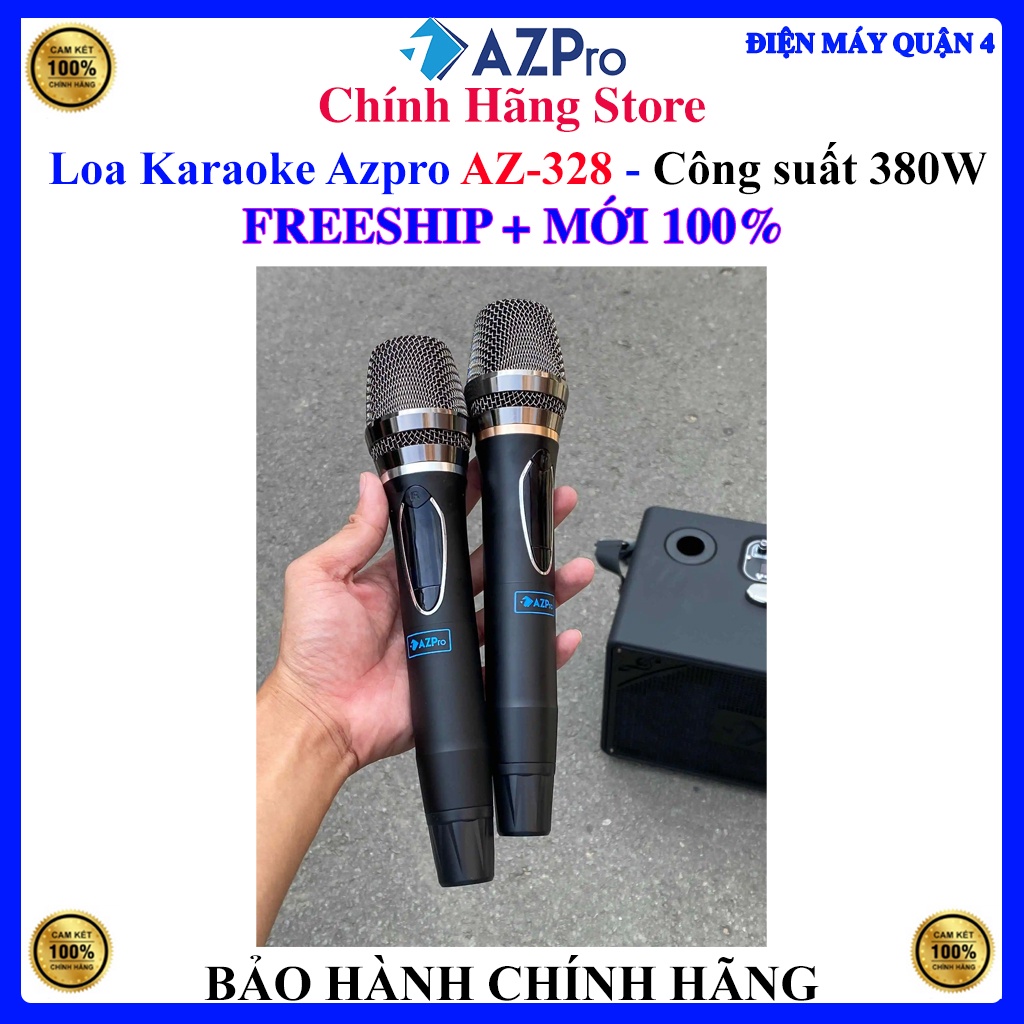 [Azpro AZ328] Loa Karaoke Azpro AZ-328, Bảo hành chính hãng 12 tháng