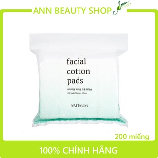 Bông tẩy trang Facial Cotton Pads Aritaum 200 MIẾNG