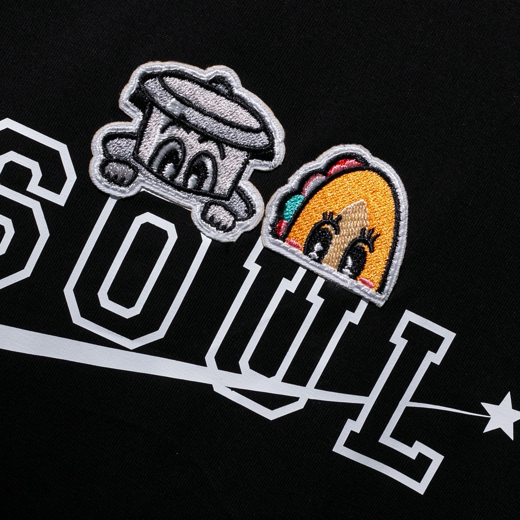 Áo thun Soul Star Cà Phê Bánh Mì (Patch Thêu) CAO CẤP form basic 100% cotton vải dày, không xù lông SOUL OF A NATION