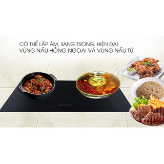 Bếp từ hồng ngoại sunhouse shb9104mt